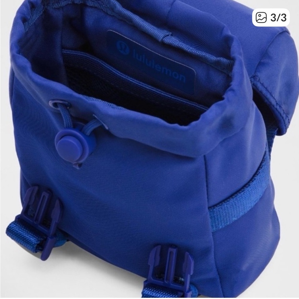 Lululemon Wunderlust Backpack Nano - Royal Blue NWT - Picture 5 of 16